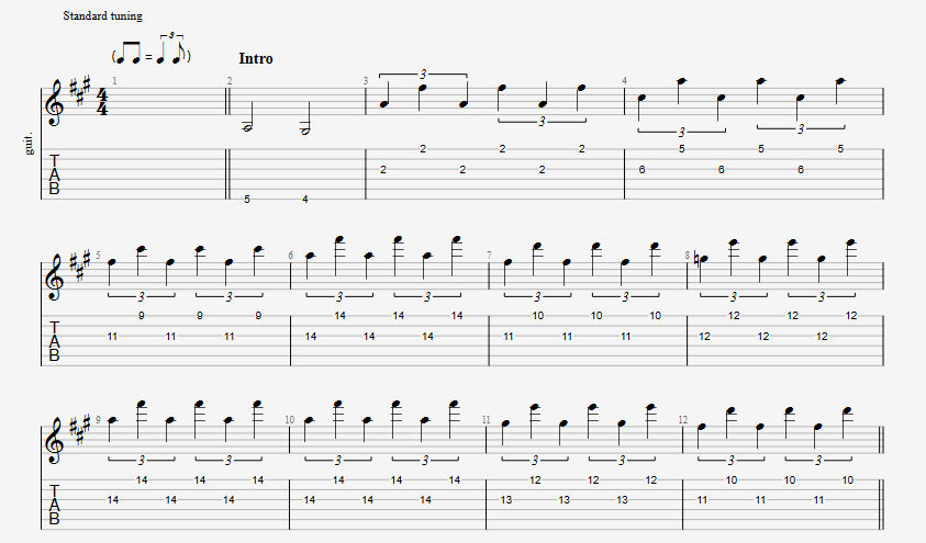 The Beatles "I've Just Seen A Face" Guitar Tab