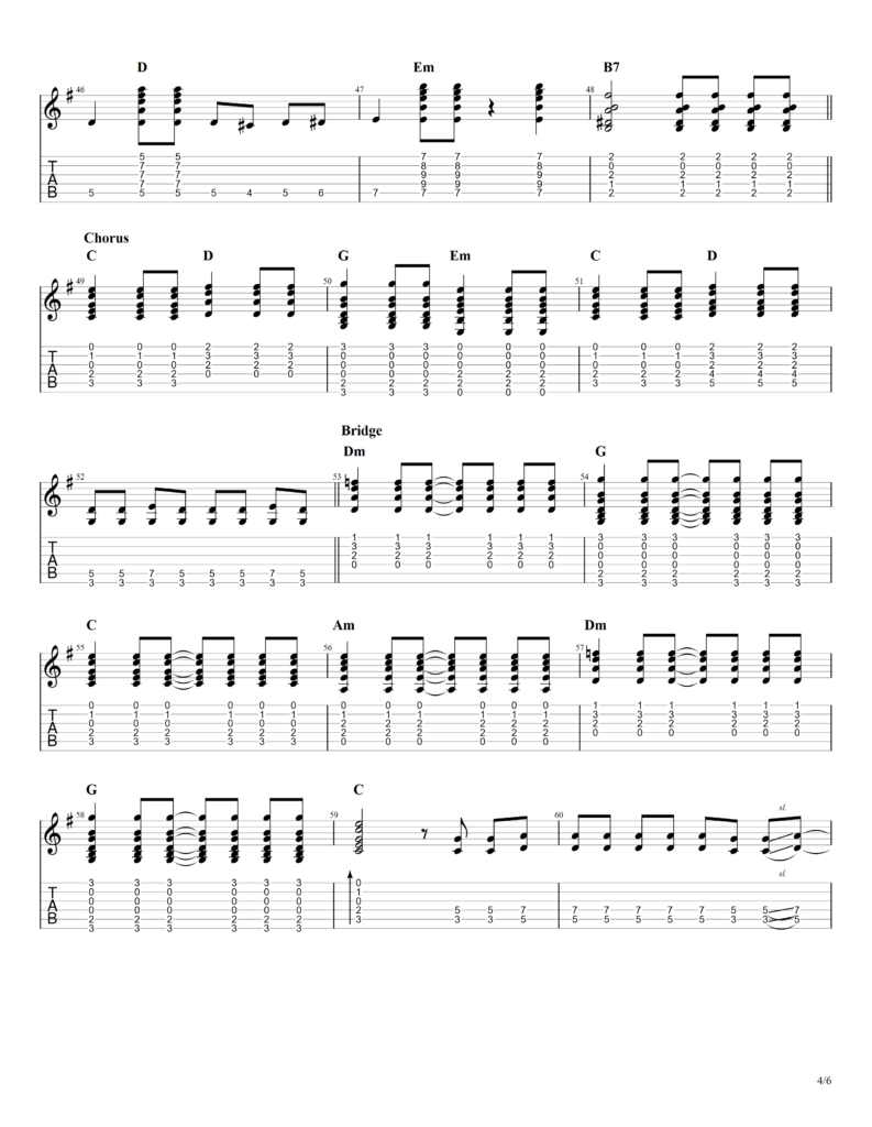 The Beatles "I Want To Hold Your Hand" Guitar Tab