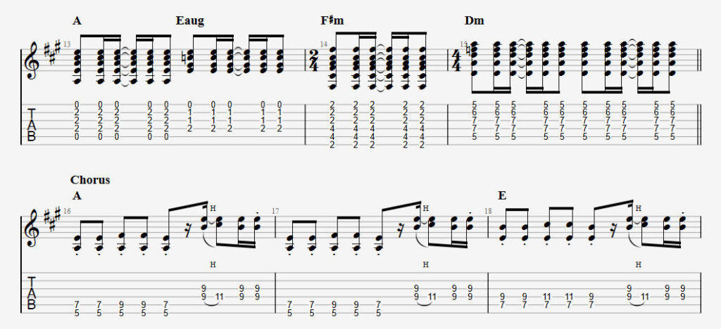 The Beatles "I'm So Tired" Guitar Tab