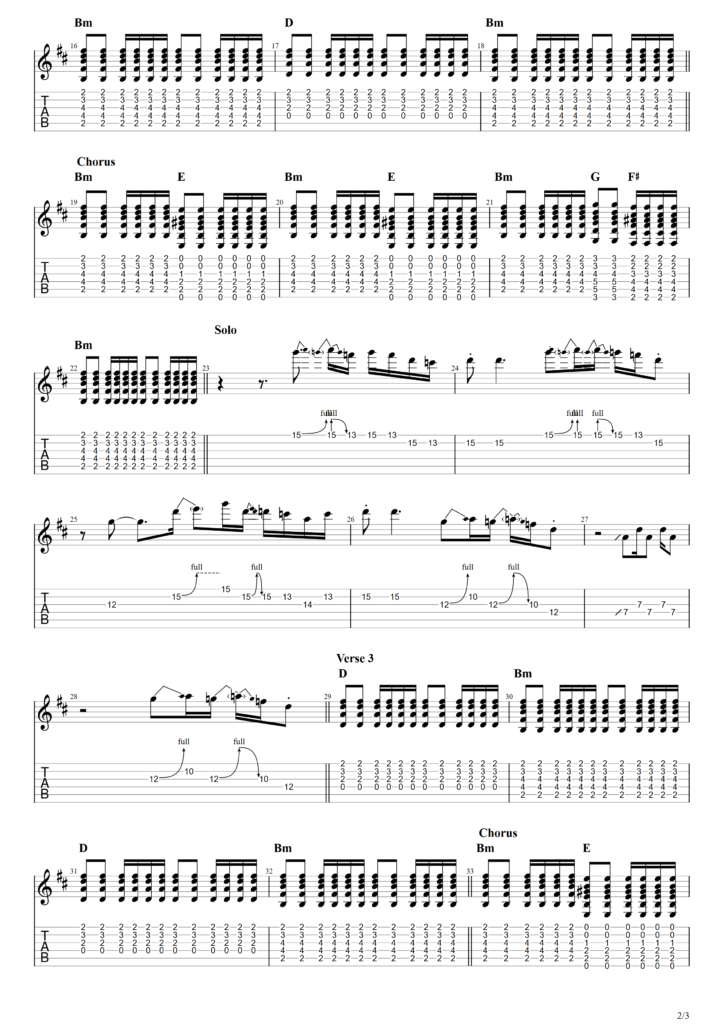 The Beatles "Run For Your Life" Guitar Tab
