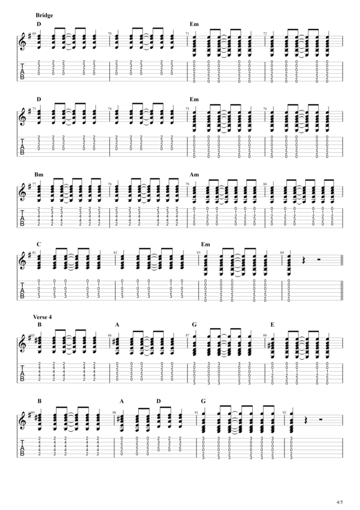 The Beatles "Don't Bother Me" Guitar Tab
