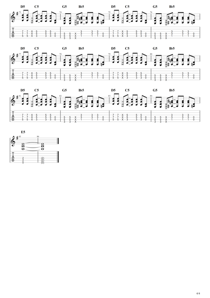 Nirvana "Polly" Guitar Tab