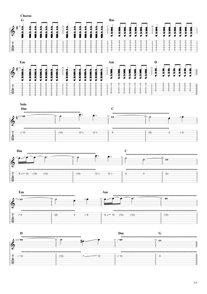 The Beatles "Now And Then" Guitar Tab