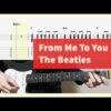 The Beatles - From Me To You Guitar Cover with Tab