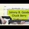 Chuck Berry - Johnny B. Goode Guitar Cover with Tab