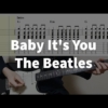 Baby It's You - The Beatles Guitar Tab