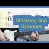 Ramones - Blitzkrieg Bop Guitar Cover with Tab