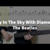 The Beatles - Lucy In The Sky With Diamonds Guitar Tabs