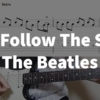 The Beatles - I'll Follow The Sun Guitar Tabs - YouTube