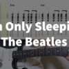 The Beatles - I'm Only Sleeping Guitar Tabs - YouTube