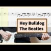 The Beatles - Hey Bulldog Guitar Cover With Tab