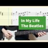 The Beatles - In My Life Guitar Tab