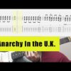Anarchy In the U.K. - Sex Pistols Guitar Cover With Tab
