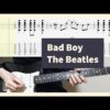 Bad Boy - The Beatles Guitar Tab