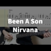 Nirvana - Been A Son Guitar Tab