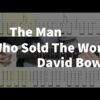 The Man Who Sold The World - David Bowie | guitar tab easy