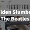 The Beatles - Golden Slumbers Guitar Tab - YouTube