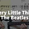 Every Little Thing - The Beatles | guitar tab easy - YouTube