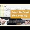 Elvis Presley - Don't Be Cruel Guitar Cover with Tab