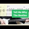 The Beatles - Tell Me Why Guitar Cover With Tab