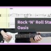 Oasis - Rock 'n' Roll Star Guitar Cover With Tab