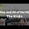 All Day and All of the Night - The Kinks | guitar tab easy