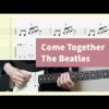 The Beatles - Come Together Guitar Cover With Tab