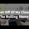 Get Off Of My Cloud Guitar Tab - The Rolling Stones