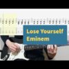 Eminem - Lose Yourself Guitar Tab(One Chorus)
