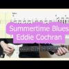 Eddie Cochran - Summertime Blues Guitar Cover with Tab