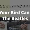 And Your Bird Can Sing - The Beatles guitar tab easy - YouTube