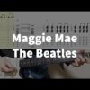 The Beatles - Maggie Mae Guitar Tab