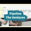 The Ventures - Pipeline Guitar Cover with Tab