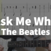 Ask Me Why - The Beatles | guitar tab easy - YouTube