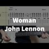 Woman - John Lennon Guitar Tab