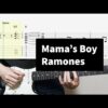 Ramones - Mama's Boy Guitar Tab
